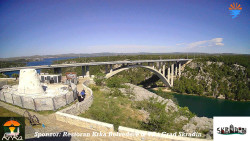 Skradin, řeka Krka, most A1