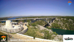 Skradin, řeka Krka, most A1
