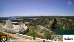 Skradin, řeka Krka, most A1