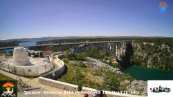 Skradin, řeka Krka, most A1