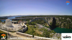 Skradin, řeka Krka, most A1