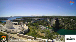 Skradin, řeka Krka, most A1