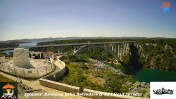 Skradin, řeka Krka, most A1