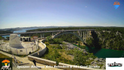 Skradin, řeka Krka, most A1