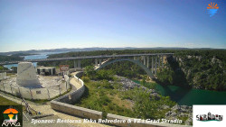 Skradin, řeka Krka, most A1