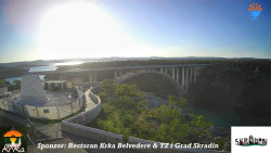 Skradin, řeka Krka, most A1