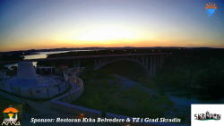 Skradin, řeka Krka, most A1