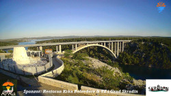 Skradin, řeka Krka, most A1