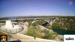 Skradin, řeka Krka, most A1