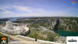 Skradin, řeka Krka, most A1