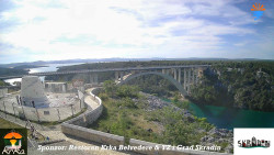 Skradin, řeka Krka, most A1
