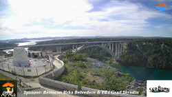 Skradin, řeka Krka, most A1