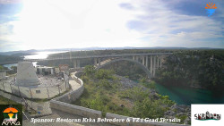 Skradin, řeka Krka, most A1