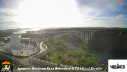 Skradin, řeka Krka, most A1
