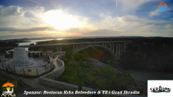 Skradin, řeka Krka, most A1