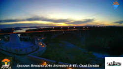 Skradin, řeka Krka, most A1