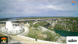 Skradin, řeka Krka, most A1
