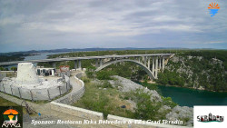 Skradin, řeka Krka, most A1