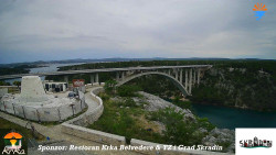 Skradin, řeka Krka, most A1