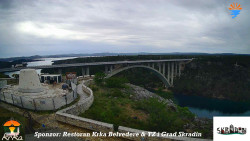 Skradin, řeka Krka, most A1