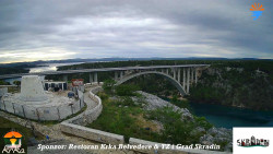 Skradin, řeka Krka, most A1