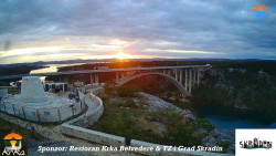 Skradin, řeka Krka, most A1