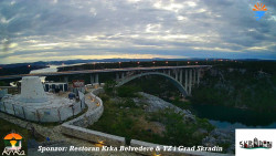 Skradin, řeka Krka, most A1