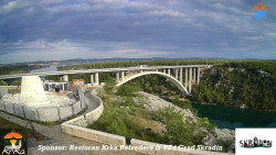 Skradin, řeka Krka, most A1