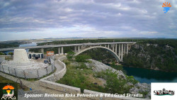 Skradin, řeka Krka, most A1