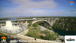 Skradin, řeka Krka, most A1