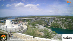 Skradin, řeka Krka, most A1