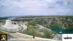 Skradin, řeka Krka, most A1