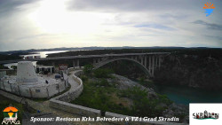 Skradin, řeka Krka, most A1