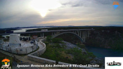 Skradin, řeka Krka, most A1