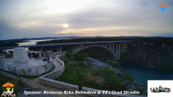 Skradin, řeka Krka, most A1