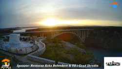 Skradin, řeka Krka, most A1