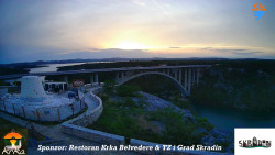 Skradin, řeka Krka, most A1