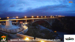 Skradin, řeka Krka, most A1