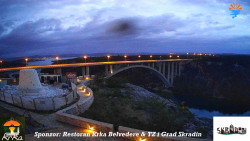 Skradin, řeka Krka, most A1