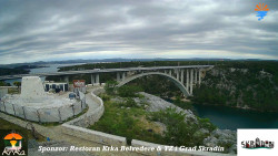 Skradin, řeka Krka, most A1