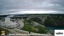Skradin, řeka Krka, most A1