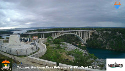 Skradin, řeka Krka, most A1
