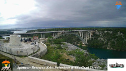 Skradin, řeka Krka, most A1