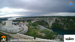 Skradin, řeka Krka, most A1