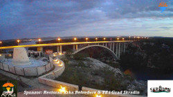 Skradin, řeka Krka, most A1