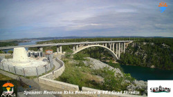 Skradin, řeka Krka, most A1