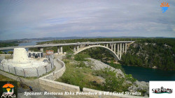 Skradin, řeka Krka, most A1