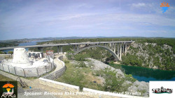 Skradin, řeka Krka, most A1