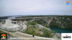 Skradin, řeka Krka, most A1