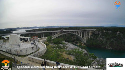 Skradin, řeka Krka, most A1